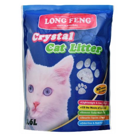 Long Feng Crystal Cat Litter (3.6 L)