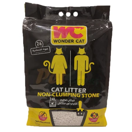 Wonder Cat Non-Clumping Stone Litter 24L