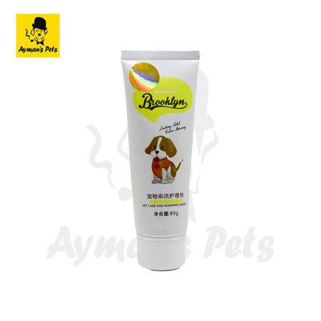 brooklyn Pet Hair Dye Cream, Dog Hair Dye Cream, Shiny, Elegant, Non-toxic for Pet Grooming Octpeak