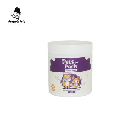 Mint Flavored Pet Teeth Cleaning Finger Wipes - Pets Park