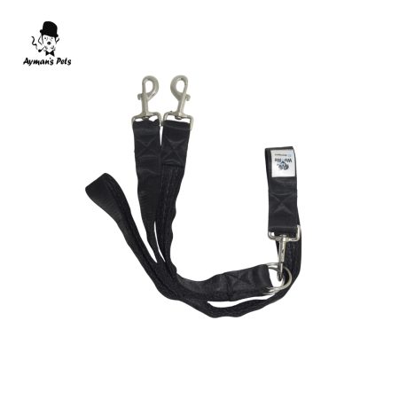 Woome Black Double Dog Coupler