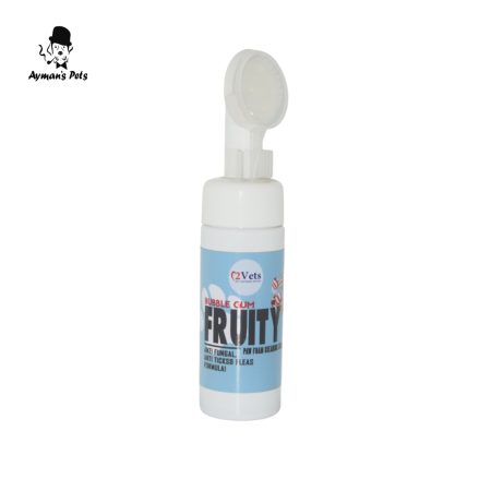 c2Vets Fruity Paw Foam Cleanser - Anti-Fungal, Anti-Tick & Flea Formula Bubble Gum