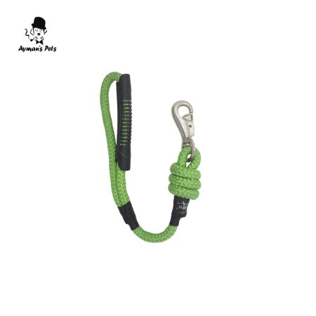 Durable Green Rope Traffic Lead for Dogs