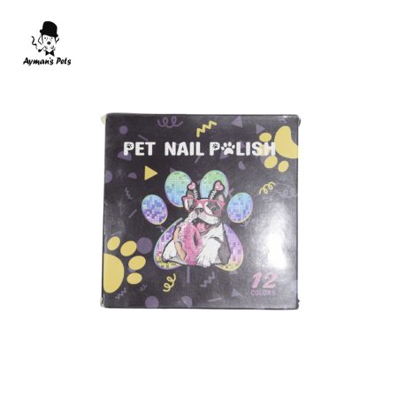 Safe & Colorful Pet Nail Polish Set (12 Colors) - Dress Up Your Dog or Cat
