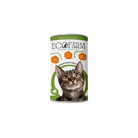 ECOFARM Adult Cat Food Chunks with in Gravy 400g Can