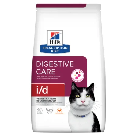 Hill's Prescription Diet i/d with Chicken Dry Cat Food Bag - Gastrointestinal Health
