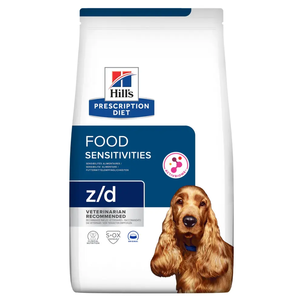 Hill's Prescription Diet z/d Hydrolyzed Chicken Flavor Dry Dog Food Bag - Skin and Food Sensitivities Hill's Prescription Diet z/d Hydrolyzed Chicken Flavor Dry Dog Food Bag - Skin and Food Sensitivities