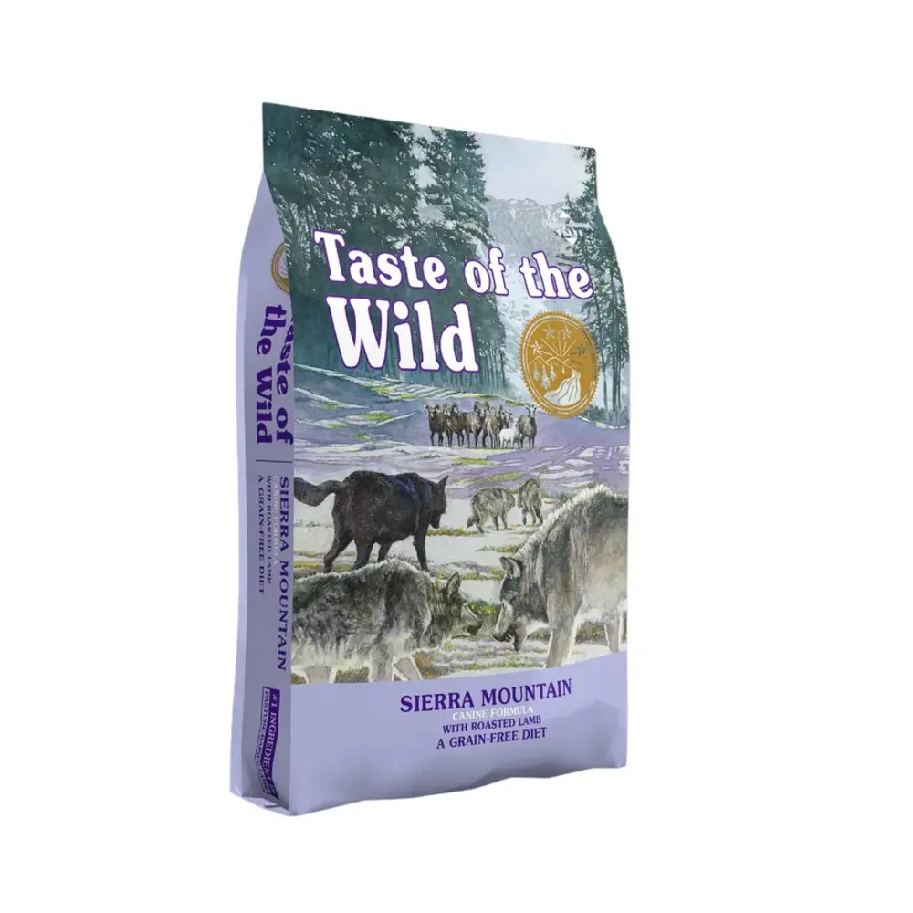 Taste of the Wild Sierra Mountain Canine Adult Roasted Lamb Dry Dog Food Bag Taste of the Wild Sierra Mountain Canine Adult Roasted Lamb Dry Dog Food Bag