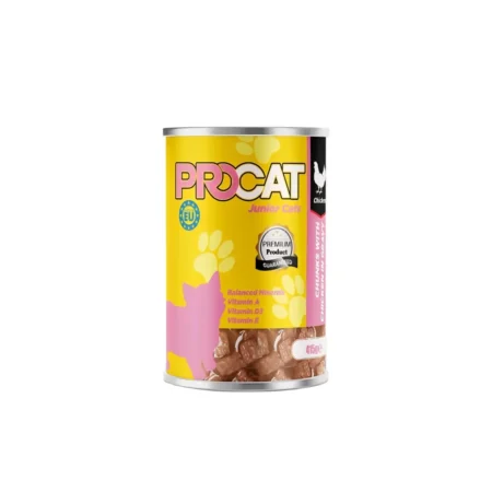 Pro Cat Kitten Wet Food Can - Chicken Chunks in Gravy 415g