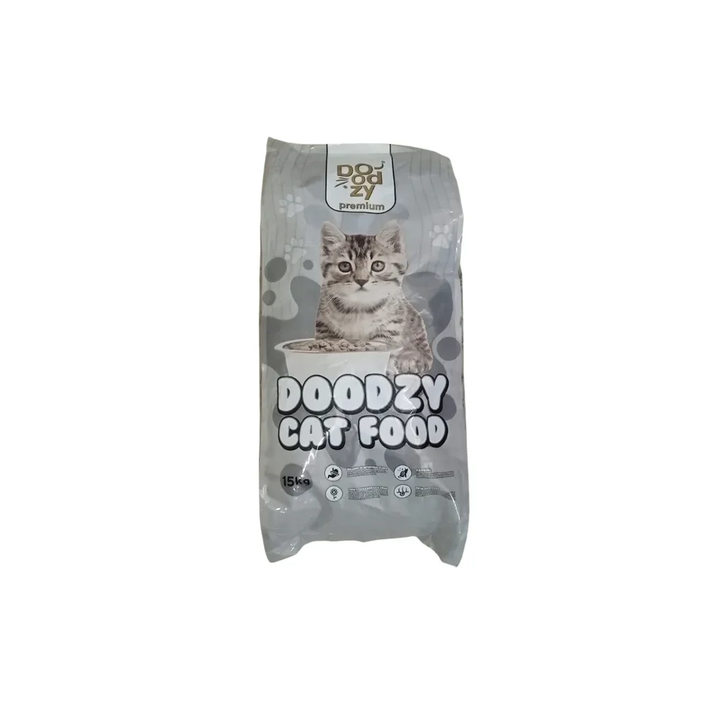 DOODZY Premium Dry Cat Food Bag – Chicken Flavor with No Color Additives DOODZY Premium Dry Cat Food Bag – Chicken Flavor with No Color Additives
