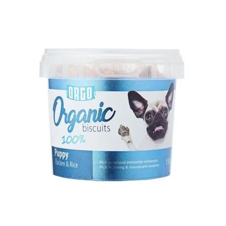 Orgo Puppy Biscuits Bag - Healthy Growth Training Reward