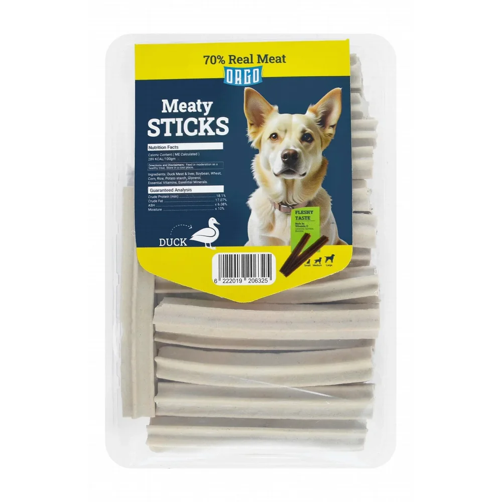 Orgo Dental Meaty duck Sticks Dog Treats - Healthy Oral Care Reward Orgo Dental Meaty duck Sticks Dog Treats - Healthy Oral Care Reward