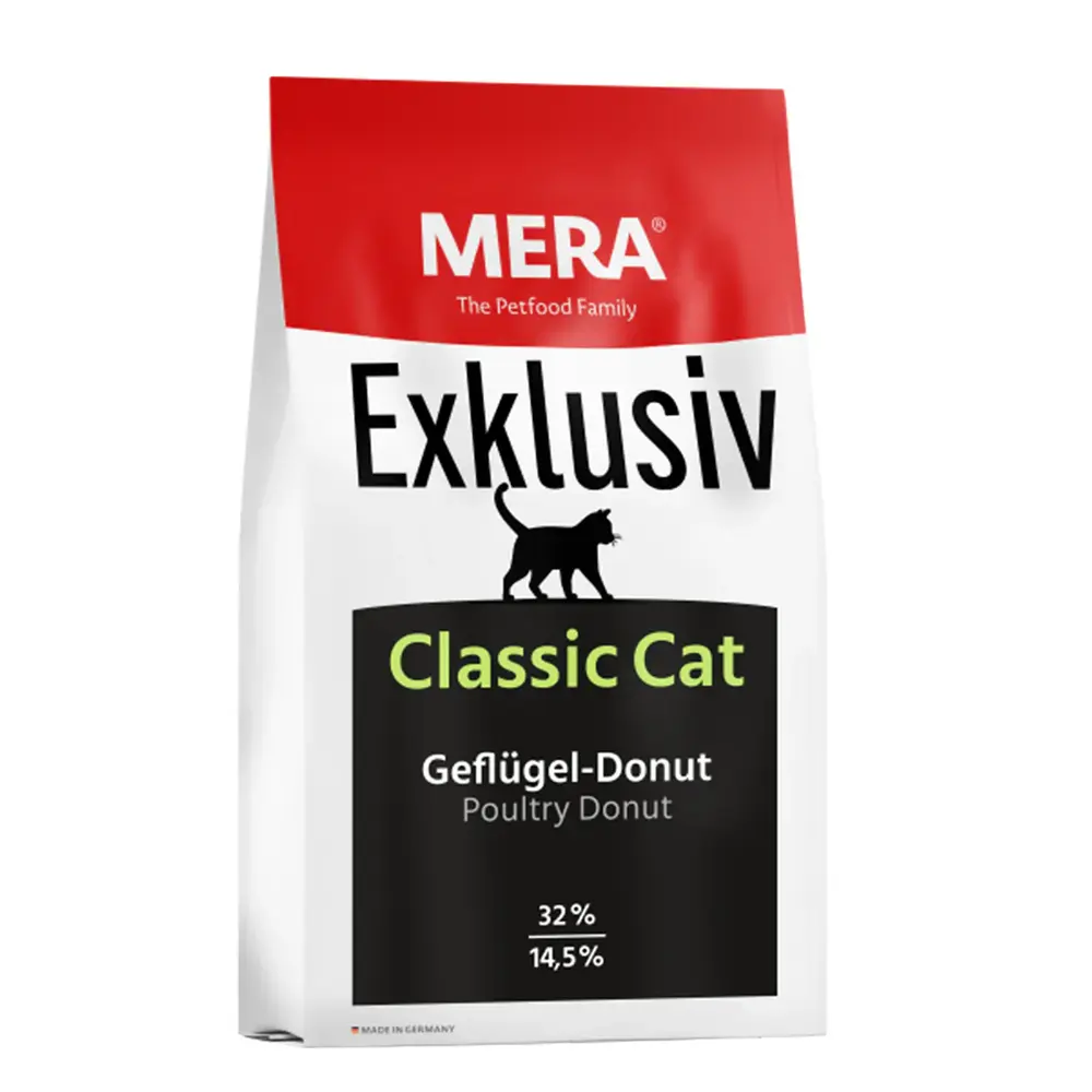 MERA Exklusiv Classic Cat 2kg Poultry Formula - Professional Grade Dry Food MERA Exklusiv Classic Cat 2kg Poultry Formula - Professional Grade Dry Food