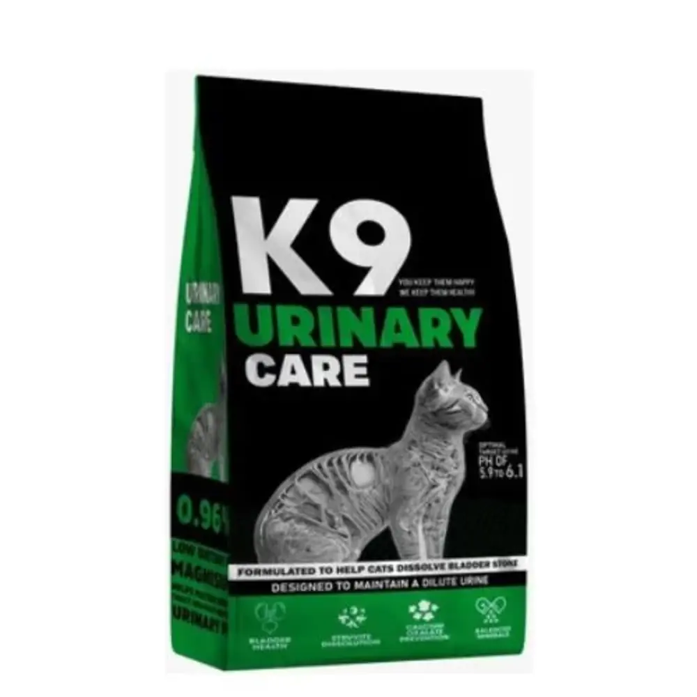 K9 Cats Urinary Care Dry Food Bag - Daily Bladder Support K9 Cats Urinary Care Dry Food Bag - Daily Bladder Support