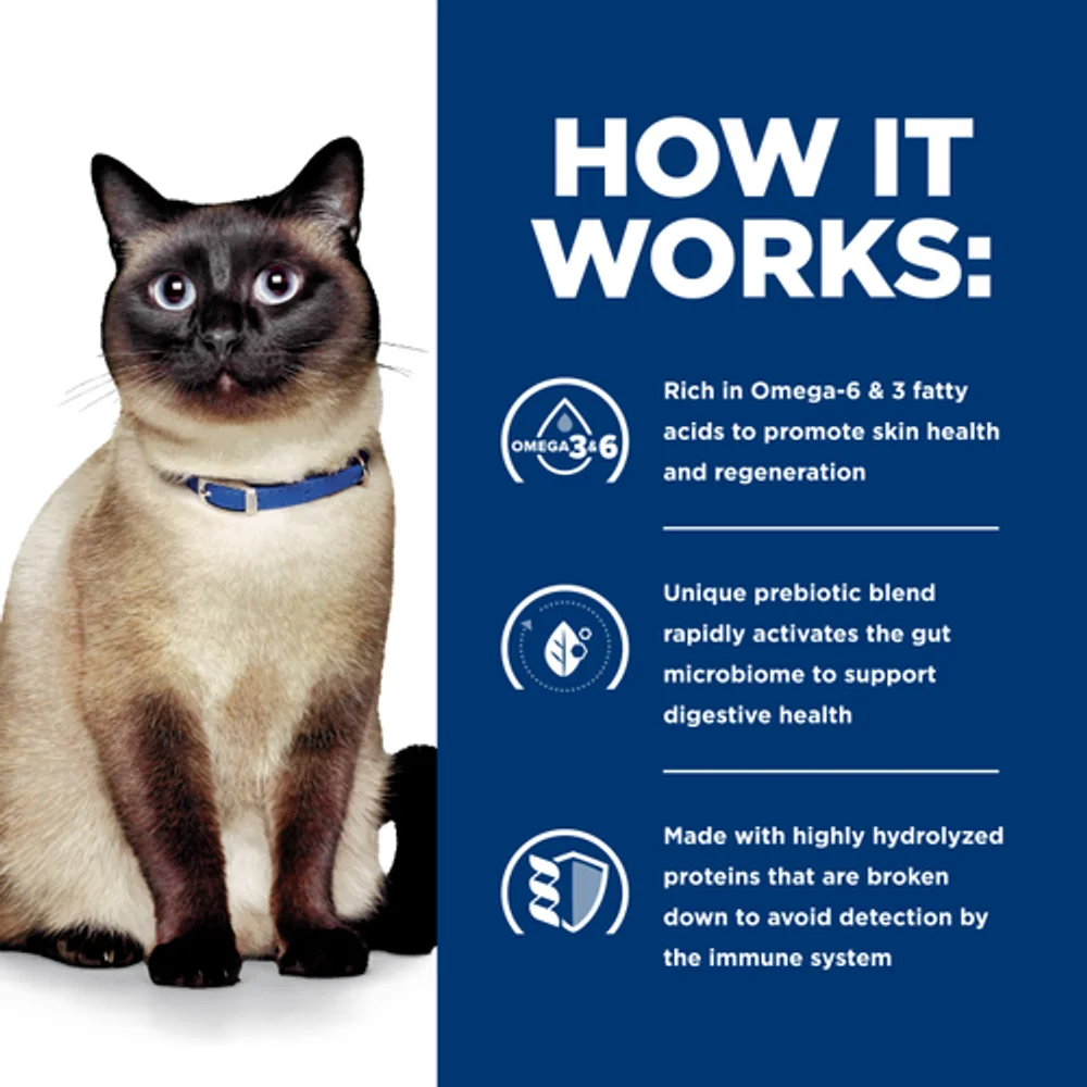 Hill's Prescription Diet z/d Hydrolyzed Chicken Flavor Dry Cat Food Bag Hill's Prescription Diet z/d Hydrolyzed Chicken Flavor Dry Cat Food Bag