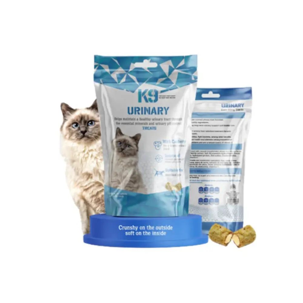 K9 Urinary Care Formula Cat Treats 60g - Urinary pH Control Core Filling Snacks K9 Urinary Care Formula Cat Treats 60g - Urinary pH Control Core Filling Snacks