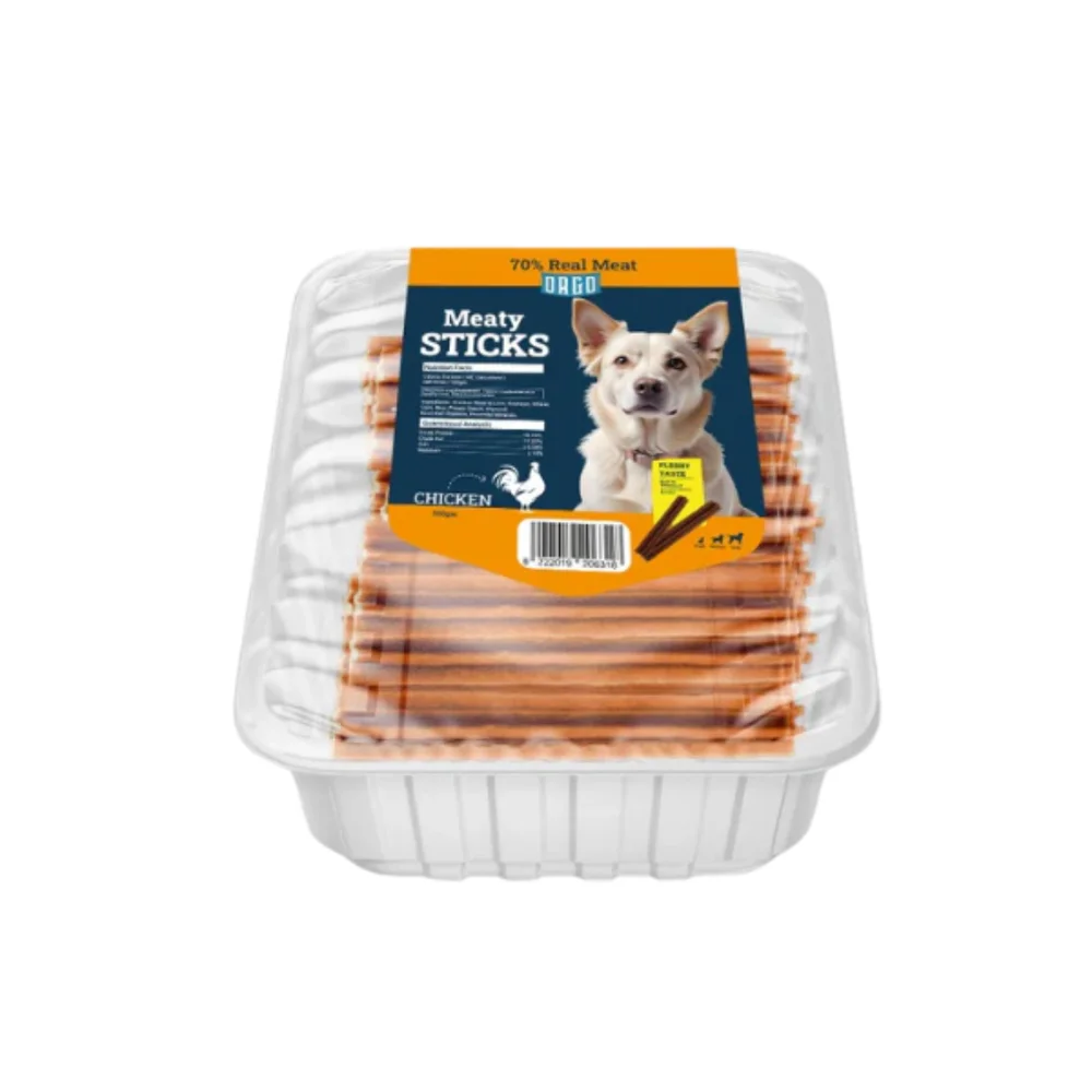 Orgo Dental Meaty chicken Sticks Dog Treats - Healthy Oral Care Reward Orgo Dental Meaty chicken Sticks Dog Treats - Healthy Oral Care Reward